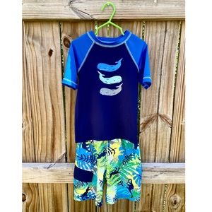 Boys 4-5 Cat & Jack Bathing Suit Set
